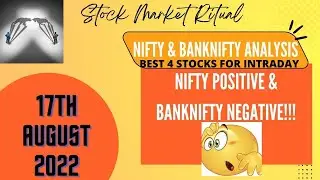 Daily Analysis | August 17 2022 | #Nifty & #Banknifty Analysis | Stock Market Ritual