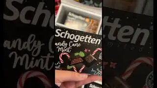 schogetten chocolate 🍫 winter christmas limited edition candy cane mint 😍😱😍😱 #fyp #shorts #fyp