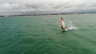 windsurfing Hayling Island 2017