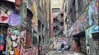 Nov 2025 Melbourne Glimpse II: Street Art, NGV & State Library | Stand By Me - John Lennon 1975