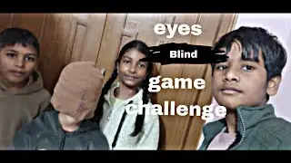 Eyes blind game challenge and touch the enemy new game 😅 1k subscriber coming soon 