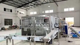 1200 BPH 5 Gallon Bottling Machine with High Pressure Bottle Inside Washer and 2 Steam Sterilizers