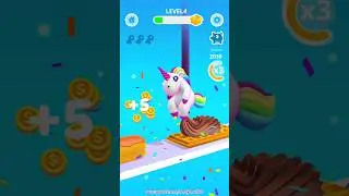 Perfect Cream: Icing Cake Game ✪ Level 4 #shorts