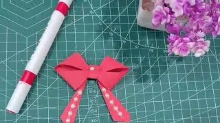 Cristmas craft / easy craft for kids / bow / diy craft engineering 