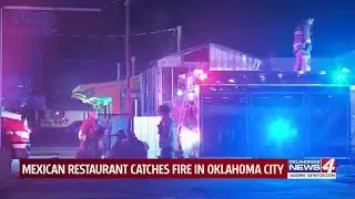 Mexican restaurant catches on fire in Oklahoma City