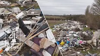 Elderly widower left to pay &pound;40,000 bill for pile of illegal waste