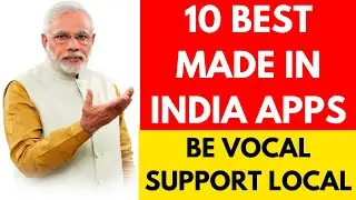 Top 10 Made In India Apps 2020 || Top 10 Most Popular Indian Apps || Indian Apps list