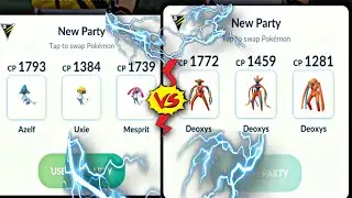 Lake Trio Vs All Deoxys In Pokemon go gbl PvP #pokemongopvp#pok&eacute;gaming#gbl