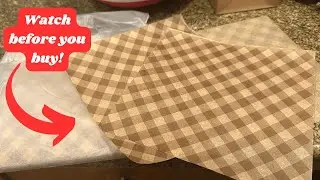 Review: Nanaiche Wax Paper Sheets
