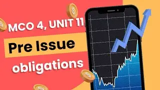 Pre issue obligations | PART 6 | Unit 11 MCO 4 MCOM 2nd year IGNOU