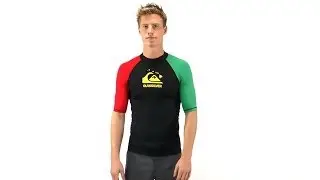 Quiksilver Men's Shaka S/S Rashguard | SwimOutlet.com