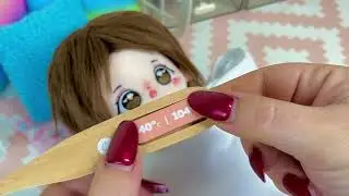 🤒 ¡Mimi Puff Está Malita! 🩺Cuidando a mi COTTON DOLL con Kit de Juguete 💖