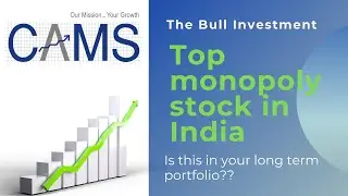 हिंदी-Best monopoly stock in India | Best Long Term Stock | CAMS fundamental analysis | Multibagger