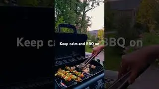 Keep calm and BBQ on #grillandchill #bbqvibes #sizzling