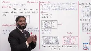 Class 10 - Mathematics - Chapter 05 - Lecture 7 - Exercise 5.3(Q3,4), Venn diagram - Allied School