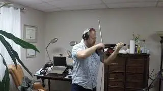 J. S. Bach Violin Sonata #1 in G minor. NS Design WAV 4 electric violin.