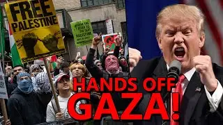 LIVE From TRUMP HANDS OFF Gaza Protest in NYC
