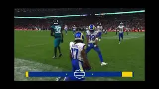 Davante Adams Hit trick in London 3 TOUCHDOWNS Los Angeles Rams vs Jacksonville Jaguars