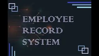 Employee Record System in C language
