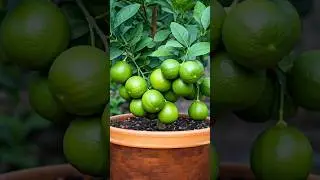 🌿Grow LEMON Trees Faster with Aluminum Foil Paper!
