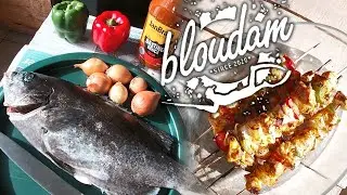 BEST TASTING FISH EVER - SPEARFISHING CATCH COOK CAPE KNIFE JAW