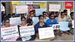 Anti-NEET Stir In Tamil Nadu Seeking Revocation Of Medical Exam