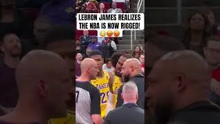 LeBron James Exposing Cheating Referee!!! #nba