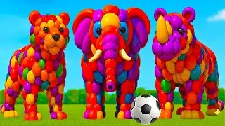 The mascot vibrato assistant tiger placed on the football field is popular co-produced, creative 6