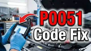 How To Fix P0051 Code | Oxygen Sensor Heater Control Circuit Low Bank 2 Sensor 1 Repair