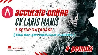 1. CV LARIS MANIS Accurate Online_Setup Database