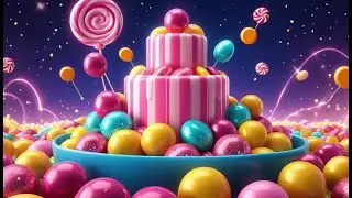 Candy Tower Quest &ndash; Собирай, прыгай, пробуй! | Веселая песенка-счёт для детей | Детская песенка-с...