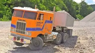 Tamiya Globe Liner 6x6! Knight Hauler  AWD in Action - Amazing RC Vehicles Work so Real