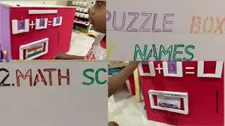 Country Flags||Maths Scavenger || Puzzle Box || Flags Name || Country Names || 4 Yrs 🧒