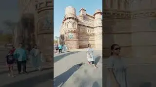 Gwalior Fort was built in the Architectural of Rajput and Mughal Styles by Raja Man Singh Tomar