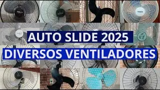 ESPECIAL ANO NOVO: auto slide de diversos ventiladores