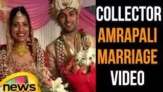 Warangal Collector Amrapali Marriage Visuals, Married To IPS Officer Sameer Sharma | Mango News