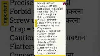 Daily use English speaking practice ✅✅ ll Spoken English ✅✅ ll #english​ #learneducation6​ #shorts​