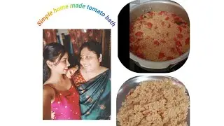simple and tasty 🤤 tomato bath😋 @home @nikkichavan8095