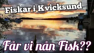 Vi drar o fiskar i Kvicksund *FÅR VI NÅN FISK?* 🎣