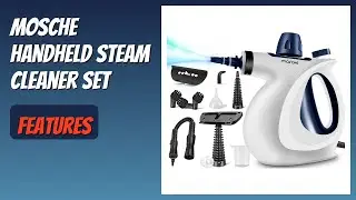 REVIEW (2026): MOSCHE Handheld Steam Cleaner Set. Features