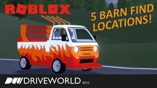 5 BARN FIND LOCATIONS! (JAPAN 🇯🇵) - ROBLOX (DRIVE WORLD)