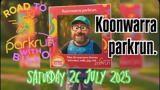 Road to Koonwarra parkrun with BILLO.