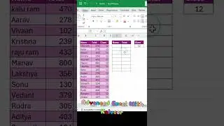 Excel Filter Formula: 11th & 12th Class Students Ka Data Filter Kaise Kare | Excel Tips Hindi