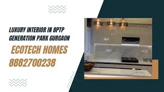 best 3 bhk flat interior in Bptp park generation #latest #trending #best#ecotech homes Gurgaon