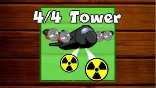 The 4-4 Monkey Ace Mod - Spectre Ground Zero! | Bloons TD Battles 