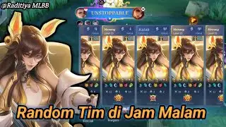 Random Tim Di Jam Malam Memang Hoki | Mobile Legends Indonesia #lesleymlbb #mobilelegends #mlbb