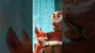 A fox car her treasure. My Tales Studio. #cartoon #shorts