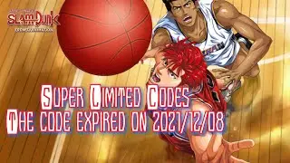 New CODE Slam dunk Mobile Game 2021