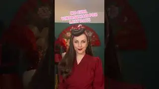 No Curl Vintage Hair For Lazy Days: Bumper Bangs! #vintagehairtutorial n to