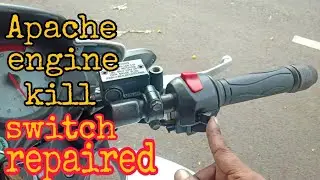 [Apache headlight switch] how to repair Apache light switch assembly,,part 2 ,, engine kill switch